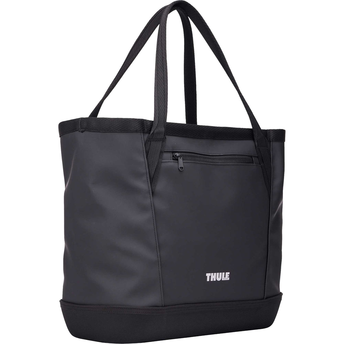 Thule Chasm Gear Tote with Waterproof Base, 30 L Embroidery - Black - Right Angle