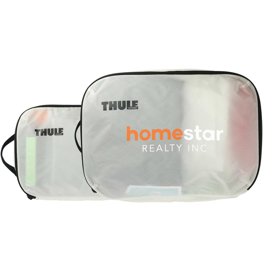 Thule Compression Packing Cube Set, Small and Medium Transfer - White - Front