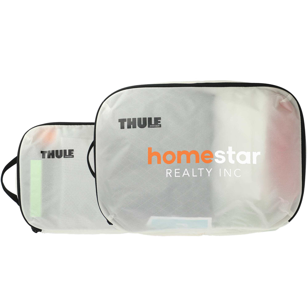 Thule Compression Packing Cube Set, Small and Medium Transfer - White - Front