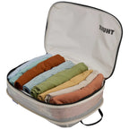 Thule Compression Packing Cube Set, Small and Medium Transfer - White - Left Angle 2