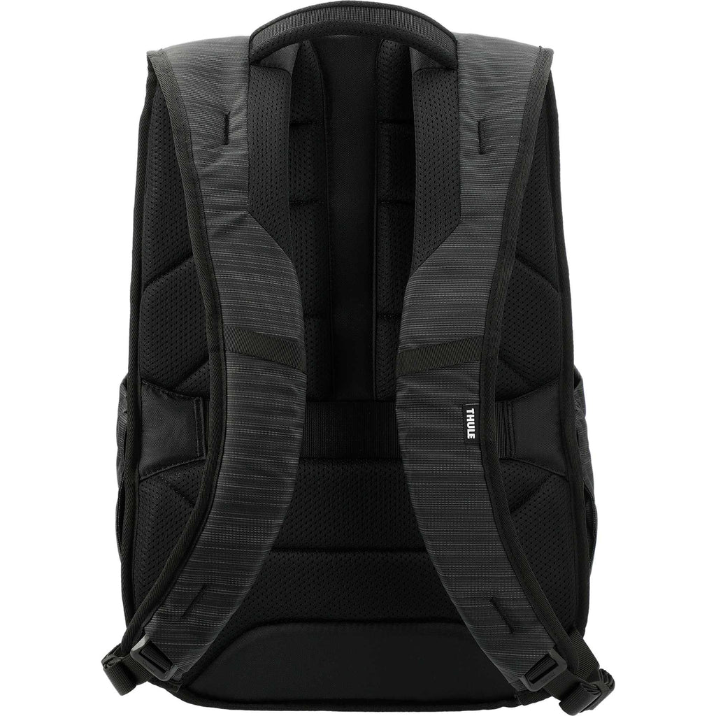 Thule Construct Laptop Backpack, 24L Embroidery - Black - Back