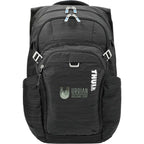 Thule Construct Laptop Backpack, 24L Embroidery - Black - Front