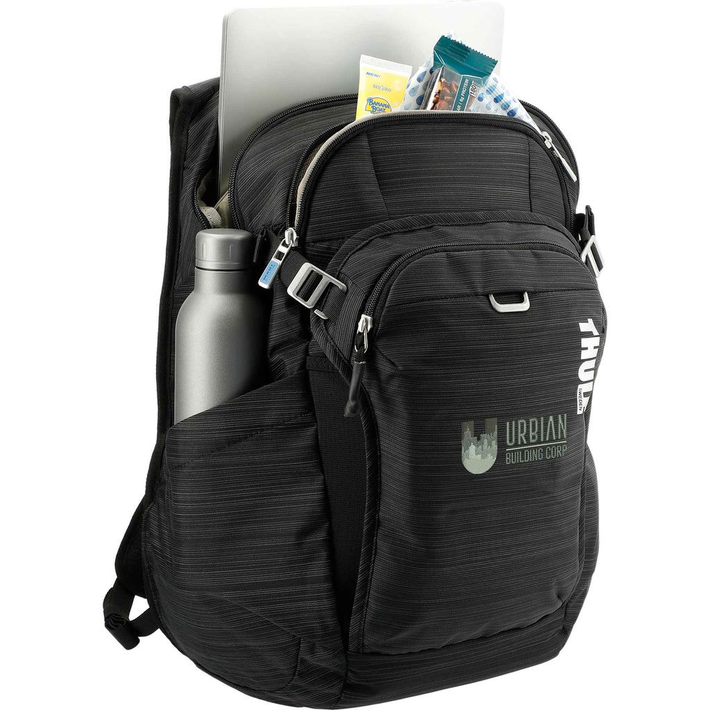 Thule Construct Laptop Backpack, 24L Embroidery - Black - Photo