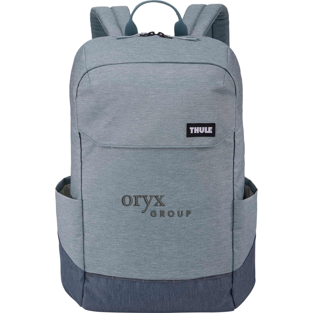 Thule Lithos Laptop Backpack, 20L Transfer - Pond Gray/Dark Slate - Front