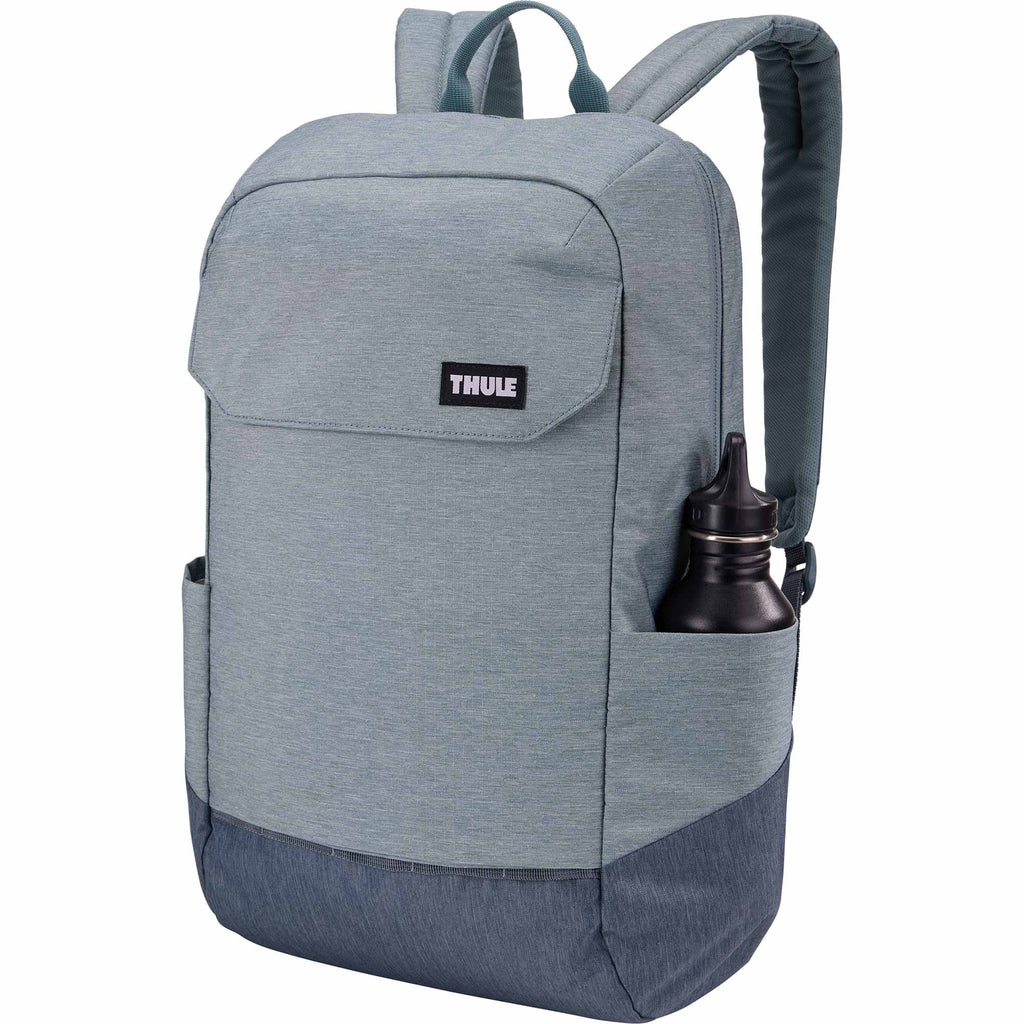 Thule Lithos Laptop Backpack, 20L Transfer - Pond Gray/Dark Slate - Left Angle 2