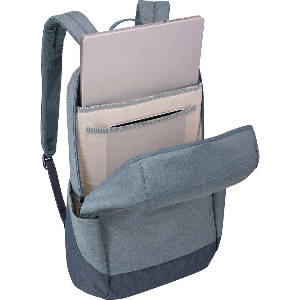 Thule Lithos Laptop Backpack, 20L Transfer - Pond Gray/Dark Slate - Right Angle 2