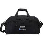 Thule Lumion Duffel Bag in Recycled Polyester, 40L Embroidery - Black - Front
