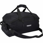 Thule Lumion Duffel Bag in Recycled Polyester, 40L Embroidery - Black - Right Angle 4