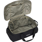 Thule Lumion Duffel Bag in Recycled Polyester, 40L Embroidery - Black - Right Angle
