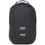 Thule Lumion Recycled Laptop Backpack, 21L Embroidery - Black - Front