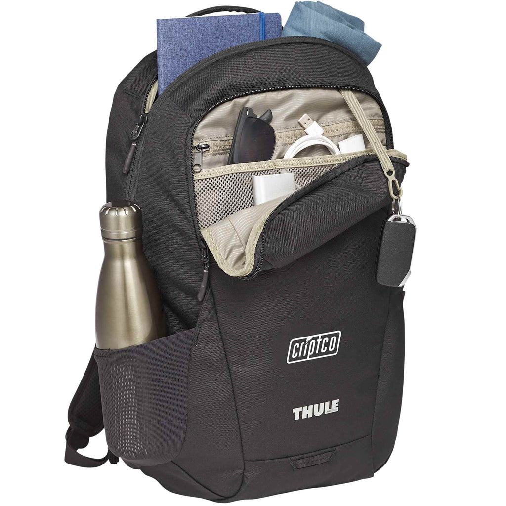 Thule Lumion Recycled Laptop Backpack, 21L Transfer - Black - Right Angle 3