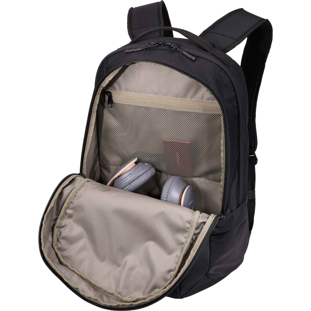 Thule Lumion Recycled Laptop Backpack, 28L Transfer - Black - Left Angle
