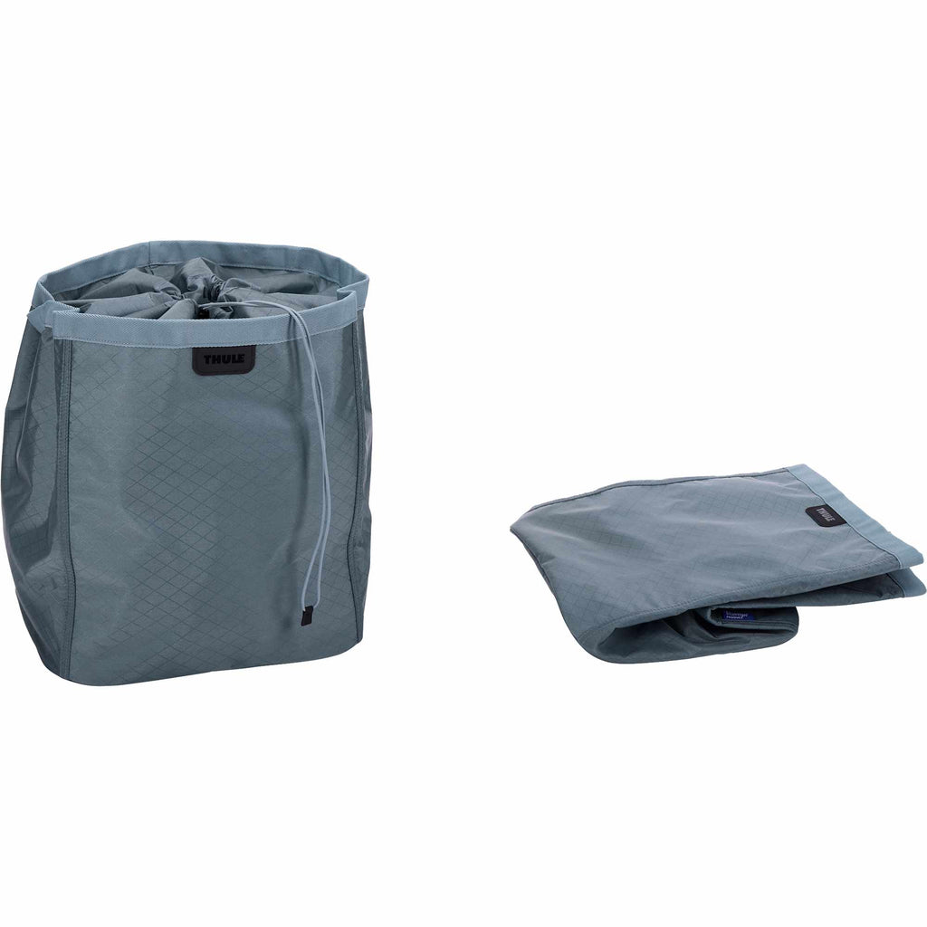 Thule Packable Laundry Bag in Recycled Nylon Transfer - Pond Grey - Photo 8