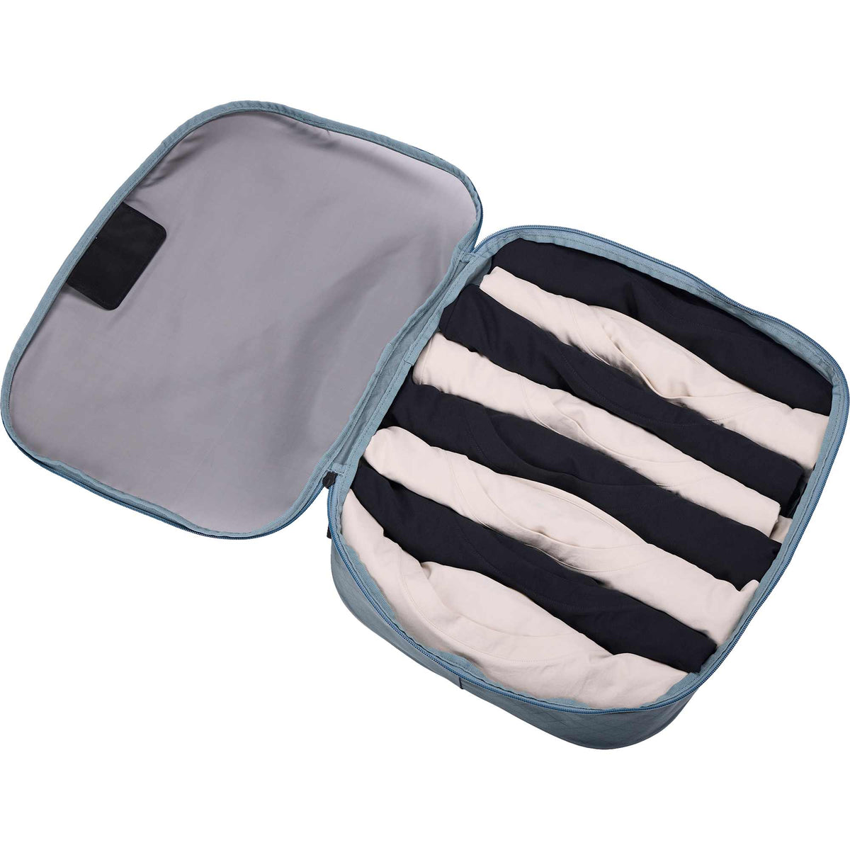 Thule Packing Cube, Large Transfer - Pond Grey - Left Angle 2