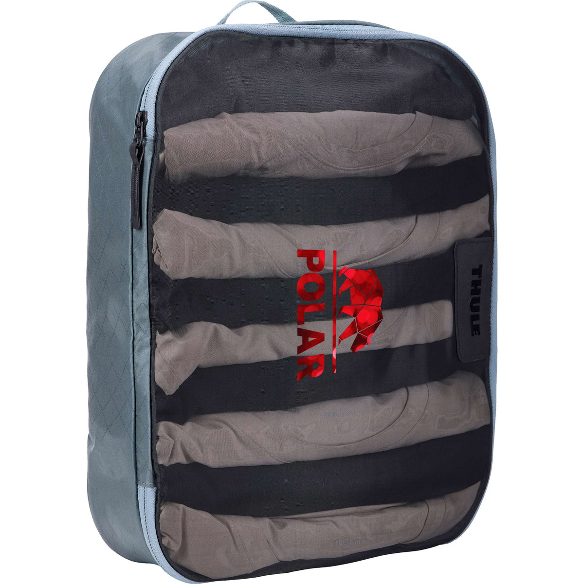 Thule Packing Cube, Large Transfer - Pond Grey - Right Angle
