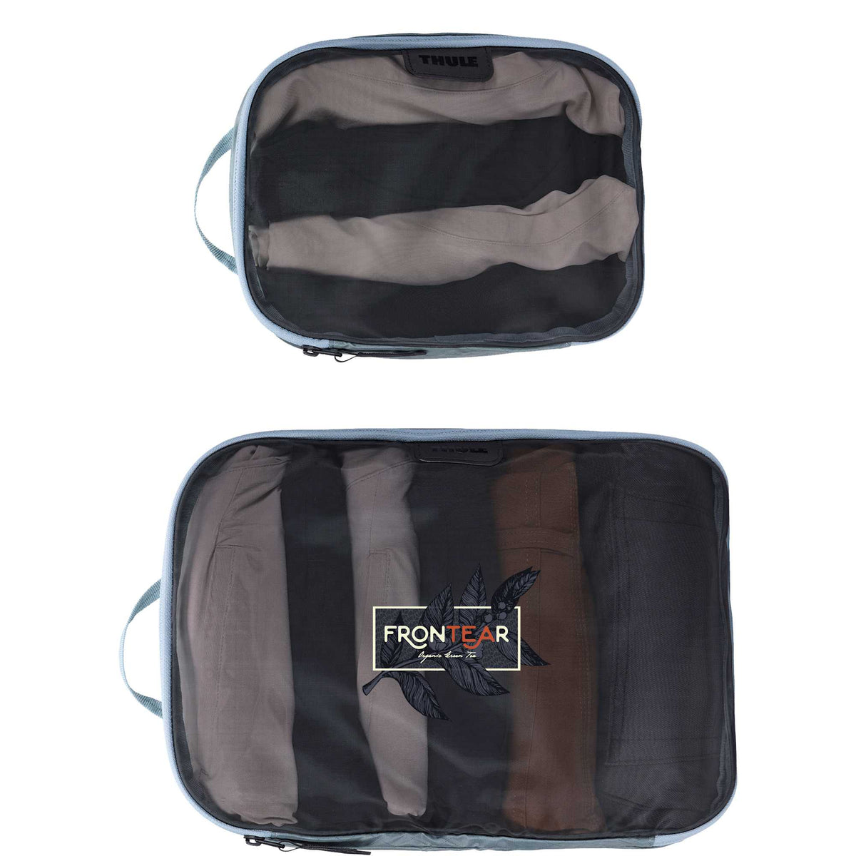 Thule Packing Cube Set for Carry-On, Small and Medium Transfer - Pond Grey - Photo
