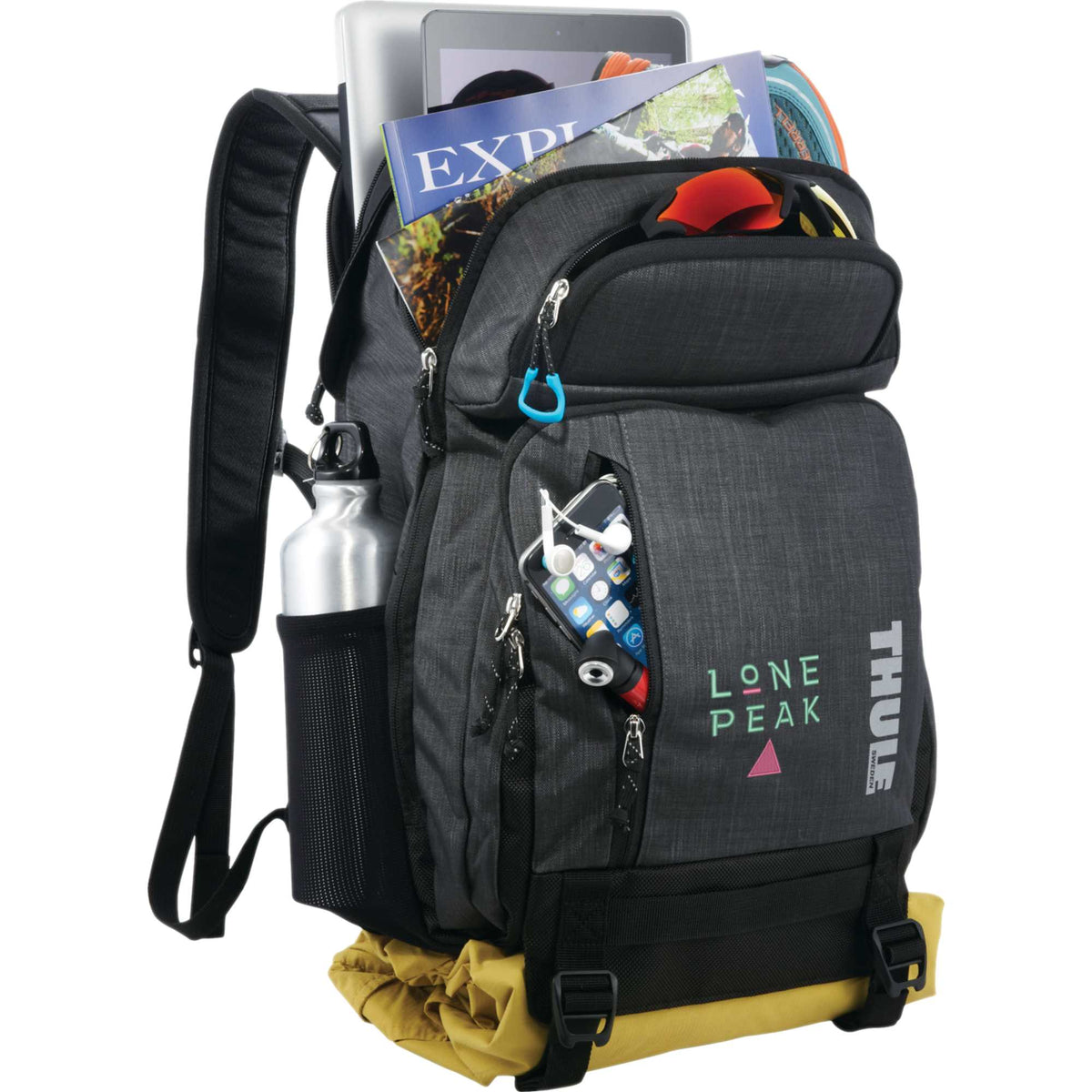 Thule Stravan Laptop Backpack, 16 Inch Transfer - Gray - Photo