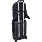 Thule Stravan Recycled Expandable Backpack, 17 Inch Transfer - Gray - Back Propped