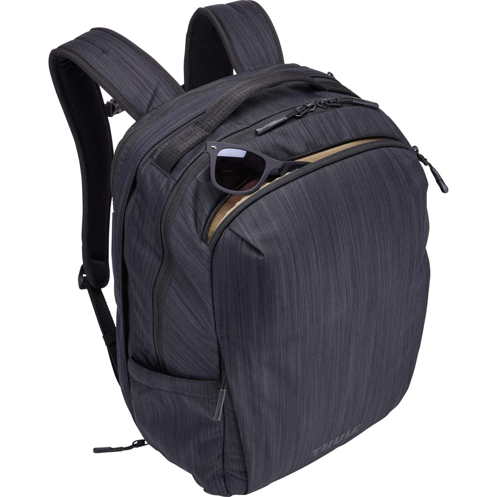 Thule Stravan Recycled Expandable Backpack, 17 Inch Transfer - Gray - Right Angle