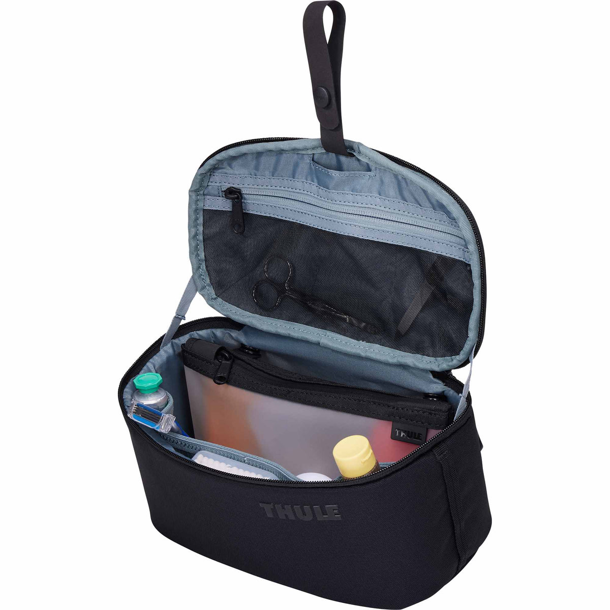 Thule Subterra Toiletry Bag with TSA Liquids Pouch Transfer - Black - Left Angle 4
