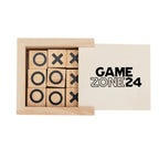 Tic-Tac-Toe Game, Mini - Natural - Optional_Silkscreen