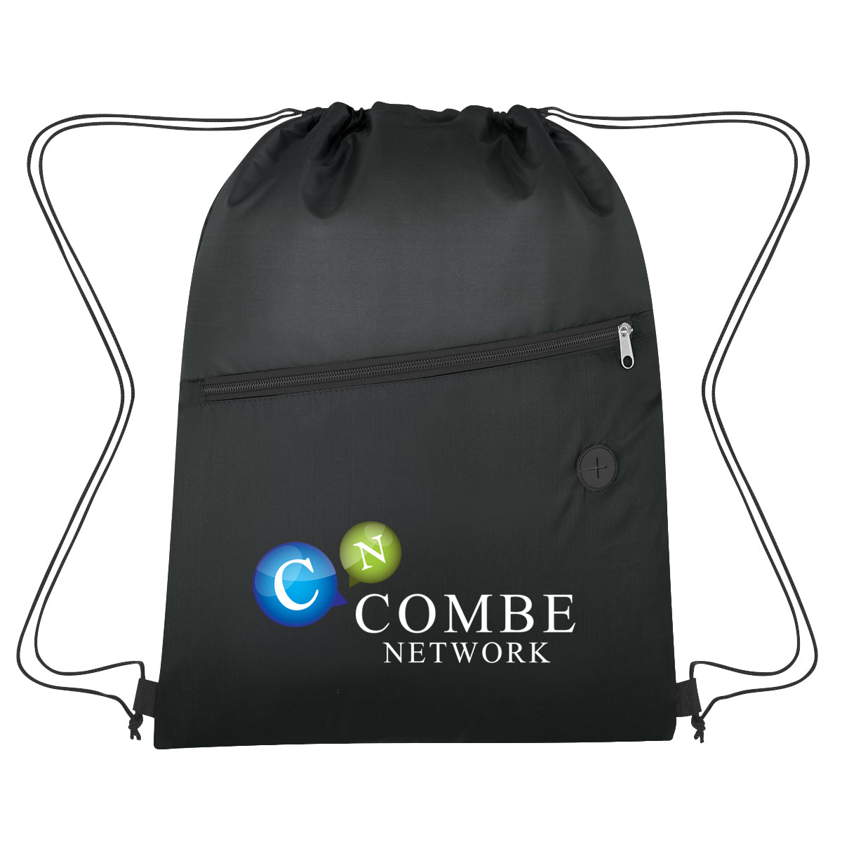 Tilt Cooler Sports Pack with a Drawstring - Black - Colorbrite
