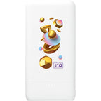 Tilt Dual Output Power Bank, 5,000 mAh - White - Front