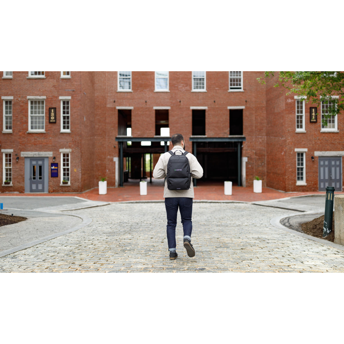 Timbuk2 City Compass Recycled Core Laptop Pack Transfer - Jet Black - View 5