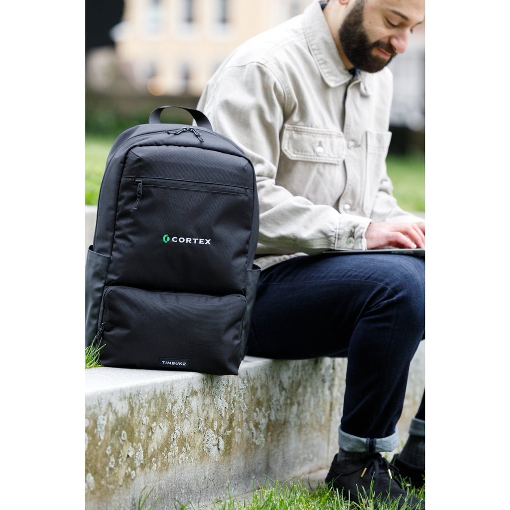 Timbuk2 City Compass Recycled Core Laptop Pack Transfer - Jet Black - View 6