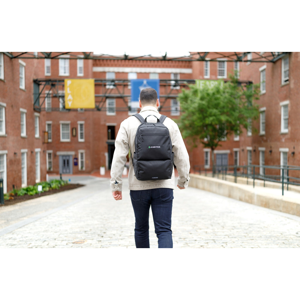 Timbuk2 City Compass Recycled Core Laptop Pack Transfer - Jet Black - View 7