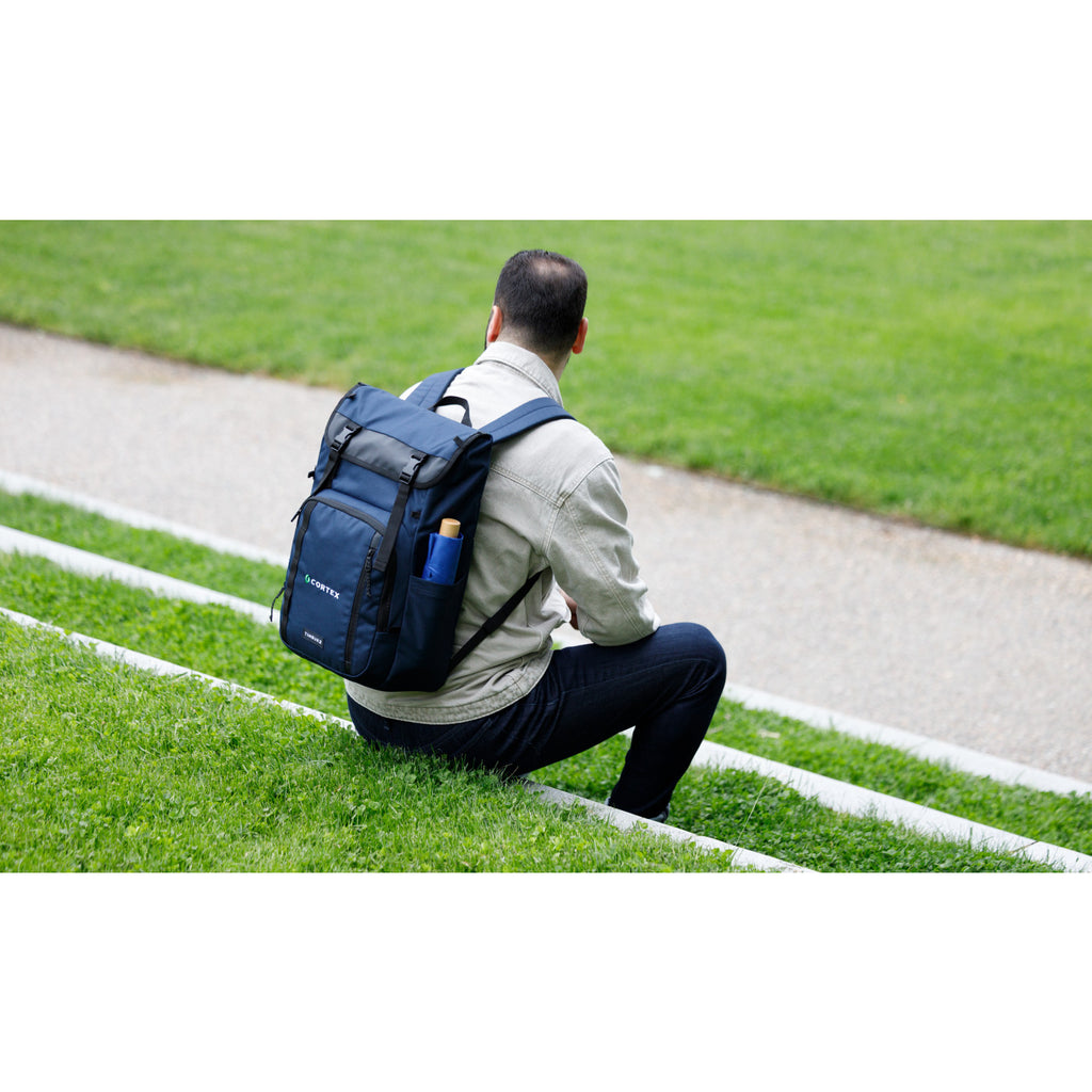 Timbuk2 City Compass Recycled Flap Backpack Embroidery - Nautical - View 5