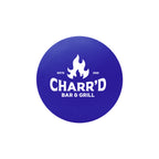 Tin Bottle Opener with Magnet - Blue - Pad Print