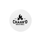 Tin Bottle Opener with Magnet - White - Pad Print