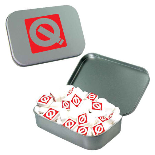 Tin of Printed Mints, Large - Large Tin with Printed Mints