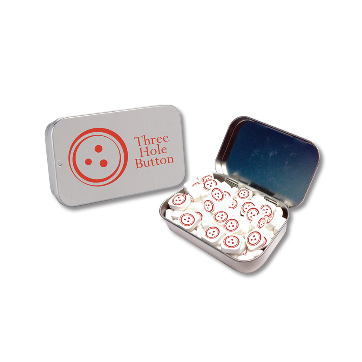 Tin of Printed Mints, Large - Large Tin with Printed Mints
