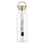 Tipton Recycled Stainless Steel Bottle with Bamboo Lid, 21 oz - Silk Screen