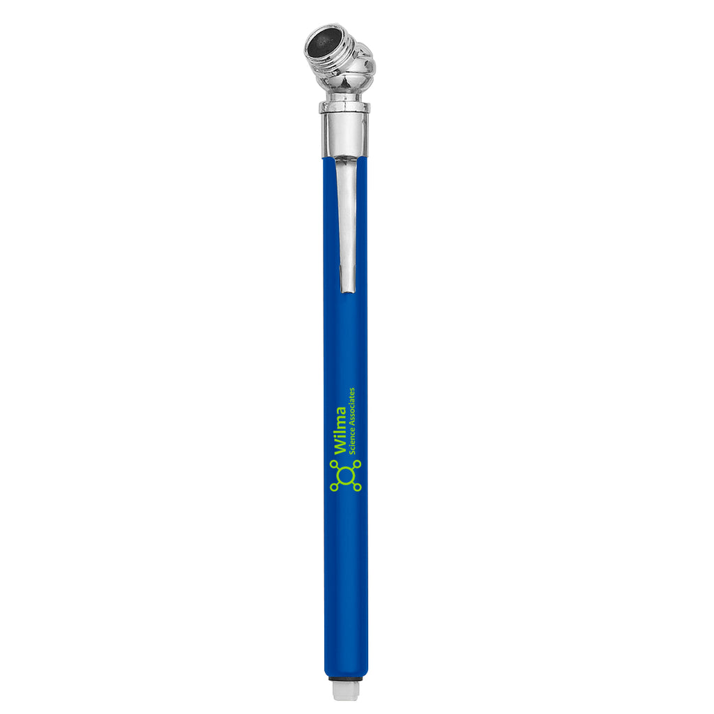 Tire Gauge on a Clip - Blue - Pad Print