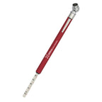 Tire Gauge on a Clip - Red - Inuse