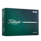 Titleist AVX Soft Feel Golf Balls, 12 Pack - White - Right Angle