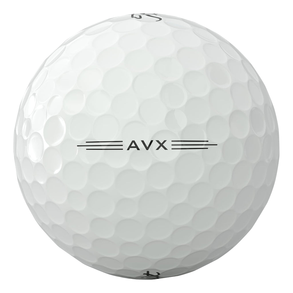 Titleist AVX Soft Feel Golf Balls, 3 Pack - White - Front 2