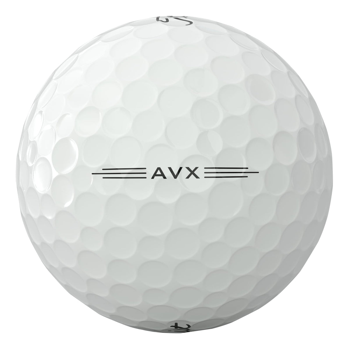 Titleist AVX Soft Feel Golf Balls, 3 Pack - White - Front 2