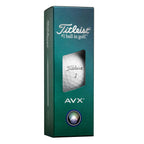 Titleist AVX Soft Feel Golf Balls, 3 Pack - White - Right Angle