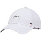 Titleist Charleston Breezer Golf Hat Embroidery - White/Black - Right Angle
