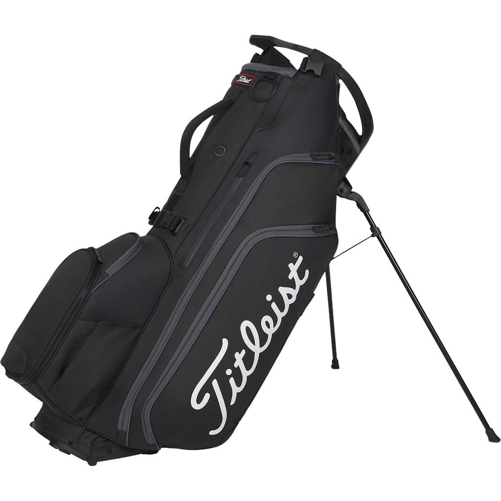 Titleist Hybrid 14 Golf Stand Bag for Cart or Carry Transfer - Black/Graphite - Right Side