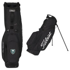 Titleist Players S4 Lightweight Golf Stand Bag Embroidery - Black - Front Default