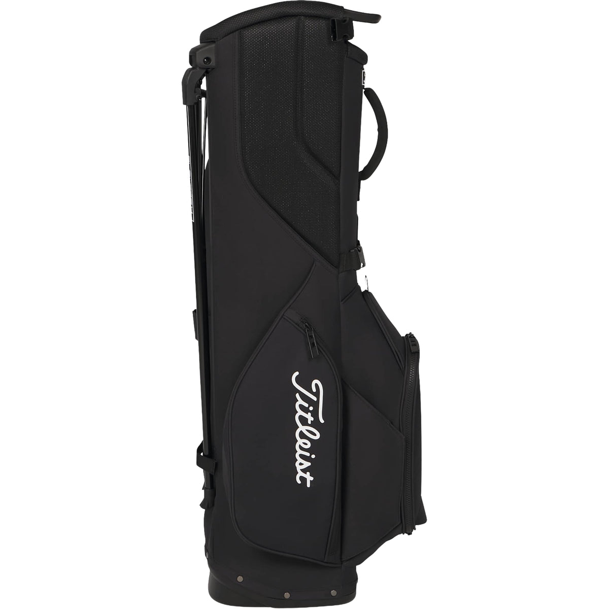 Titleist Players S4 Lightweight Golf Stand Bag Embroidery - Black - Left Side
