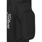 Titleist Players S4 Lightweight Golf Stand Bag Embroidery - Black - Right Angle Detail