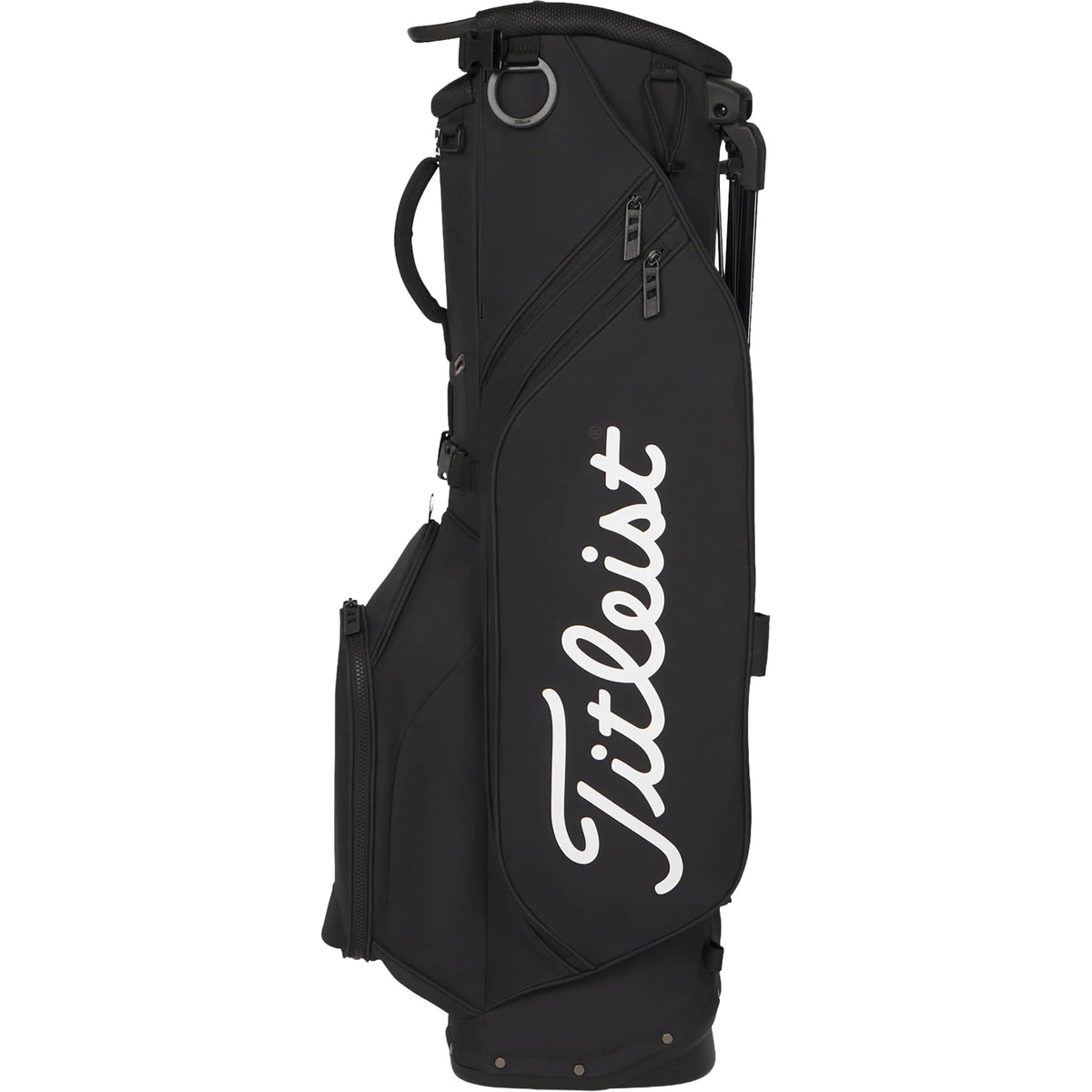 Titleist Players S4 Lightweight Golf Stand Bag Embroidery - Black - Right Side 2