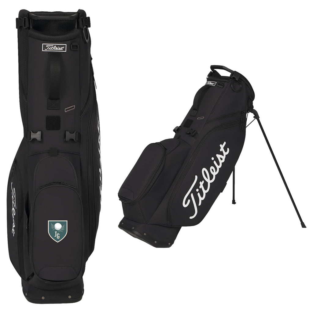 Titleist Players S4 Lightweight Golf Stand Bag Transfer - Black - Front Default