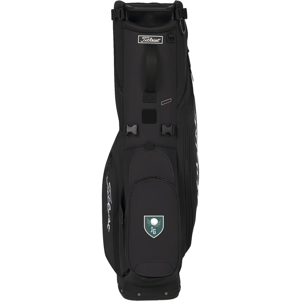 Titleist Players S4 Lightweight Golf Stand Bag Transfer - Black - Front